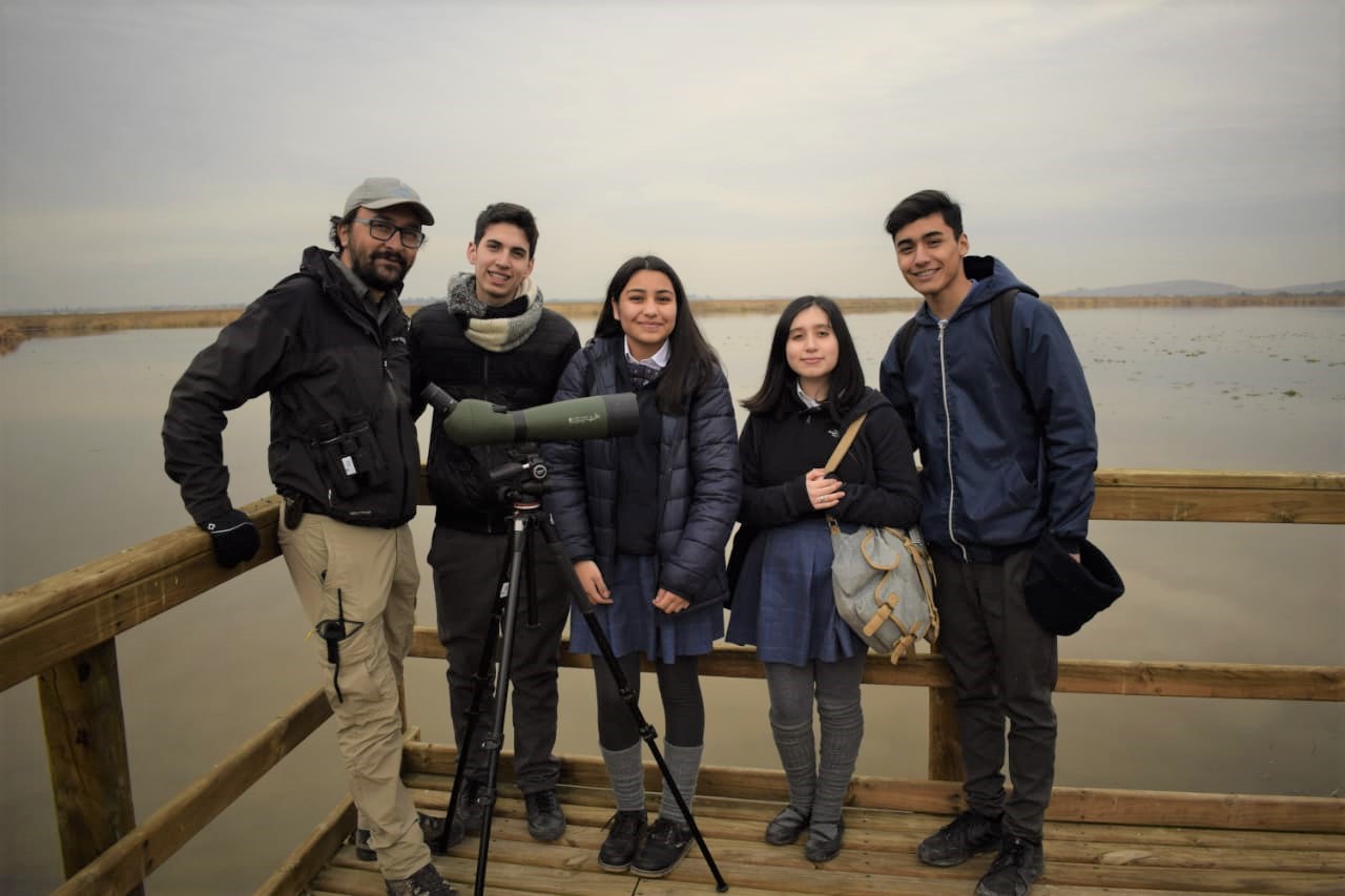 Participación de estudiantes en Proyecto Humedal 