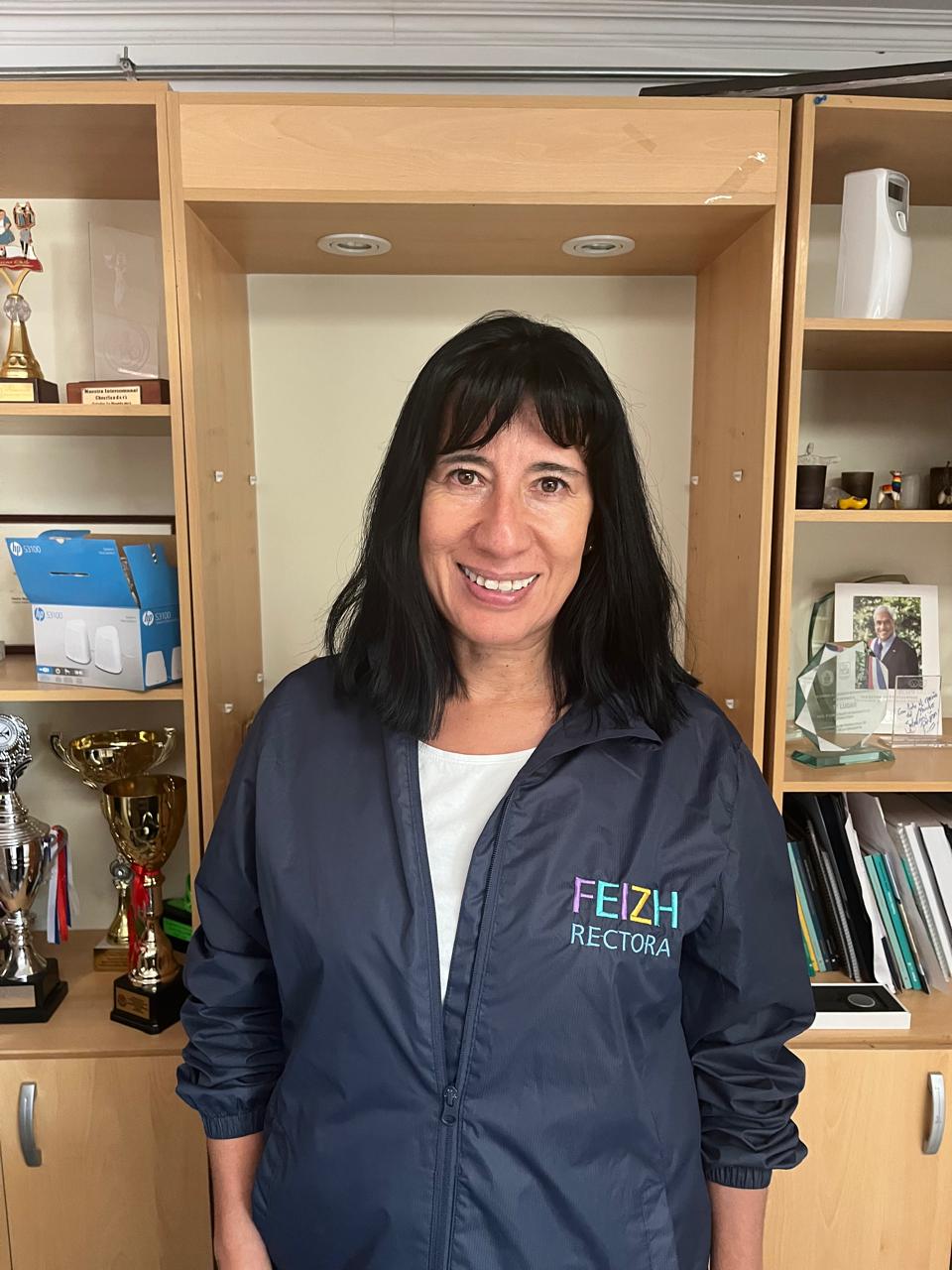 Maritza Contreras, rectora del Colegio Jorge Huneeus Zegers