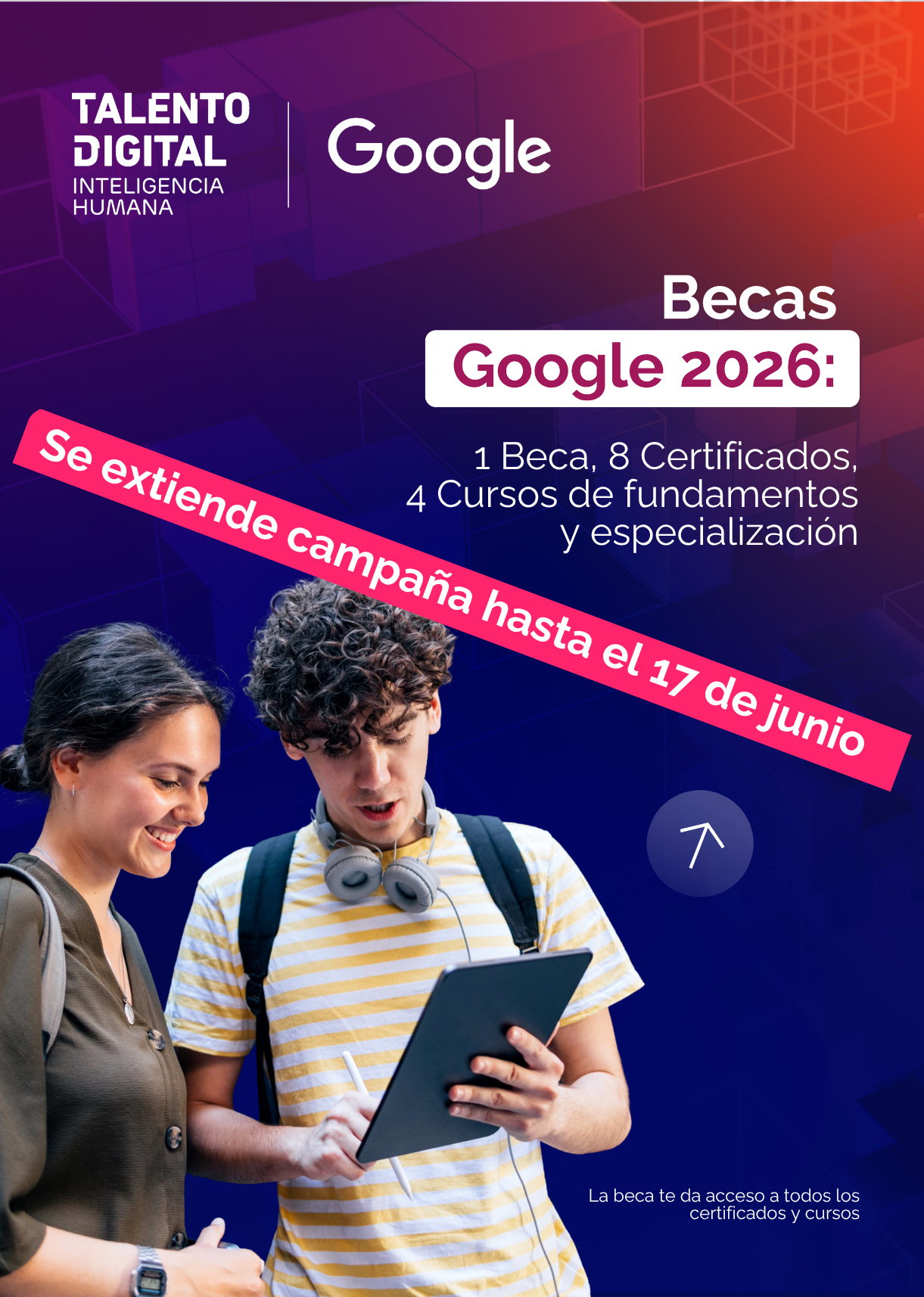Google y Talento Digital para Chile abrieron una nueva convocatoria 