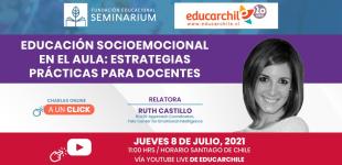 Charla a un clic:  Educación Socioemocional en el Aula: Estrategias prácticas para Docentes