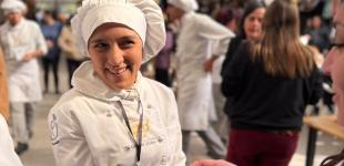 Estudiantes de gastronomía del CTP Maipú