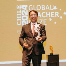 Patricio Vilches, docente de Educación General Básica en la Escuela Rural Guayacán, Global Teacher Prize 2024