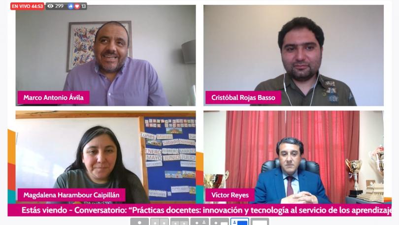 Conversatorio Virtual “Prácticas docentes: innovación y tecnología al servicio de los aprendizajes del siglo XXI”