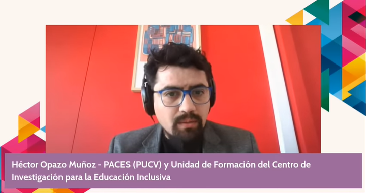 Héctor Opazo Muñoz, especialista en convivencia escolar y psicología educacional, coordinador general del Programa de Apoyo a la Convivencia Escolar (PACES) de la Pontificia Universidad Católica de Valparaíso 