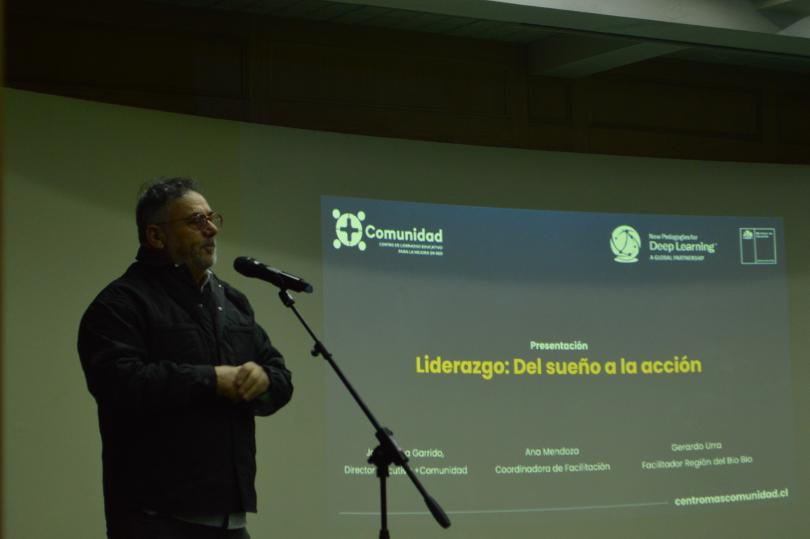 Jorge Ulloa, director ejecutivo de +Comunidad y relator del evento