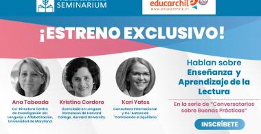 Enseñanza y Aprendizaje de la Lectura: Conversatorio sobre buenas prácticas
