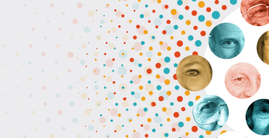 Conjunto de rostros de destacados docentes 